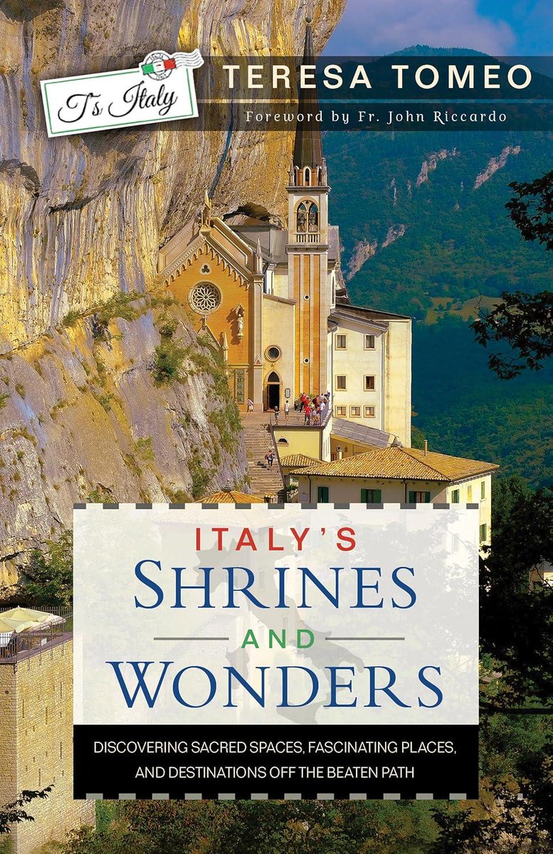 TeresaTomeo's tweet photo. I’m thrilled to announce my NEW #BOOK, published by EWTN Publishing "Italy's Shrines and Wonders: Discovering Sacred Spaces, Fascinating Places, and Destinations Off the Beaten Path"
Pre-Order Here! https://t.co/WsICfYUwqI

#travelitaly #catholictravel #catholicbooks #catholicx https://t.co/RtJycQ8Jb4