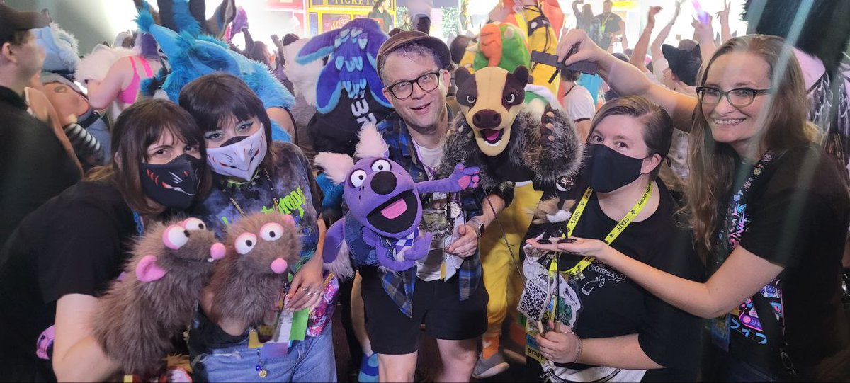 FurryPuppetry's tweet image. Welcome to the Furry Puppetry Group! We're a group of puppetry loving craftspeople, performers, and enthusiasts. Come join our community on Discord and Telegram for puppetry related fun and fellowship!
Discord: discord.gg/wcvQkxU
Telegram: t.me/+bMvWCFy70l8xM…