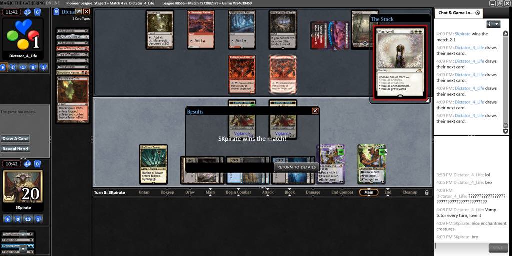 Thoughtseize player undone by their opponents draw step, the more things change, the more they stay the same.