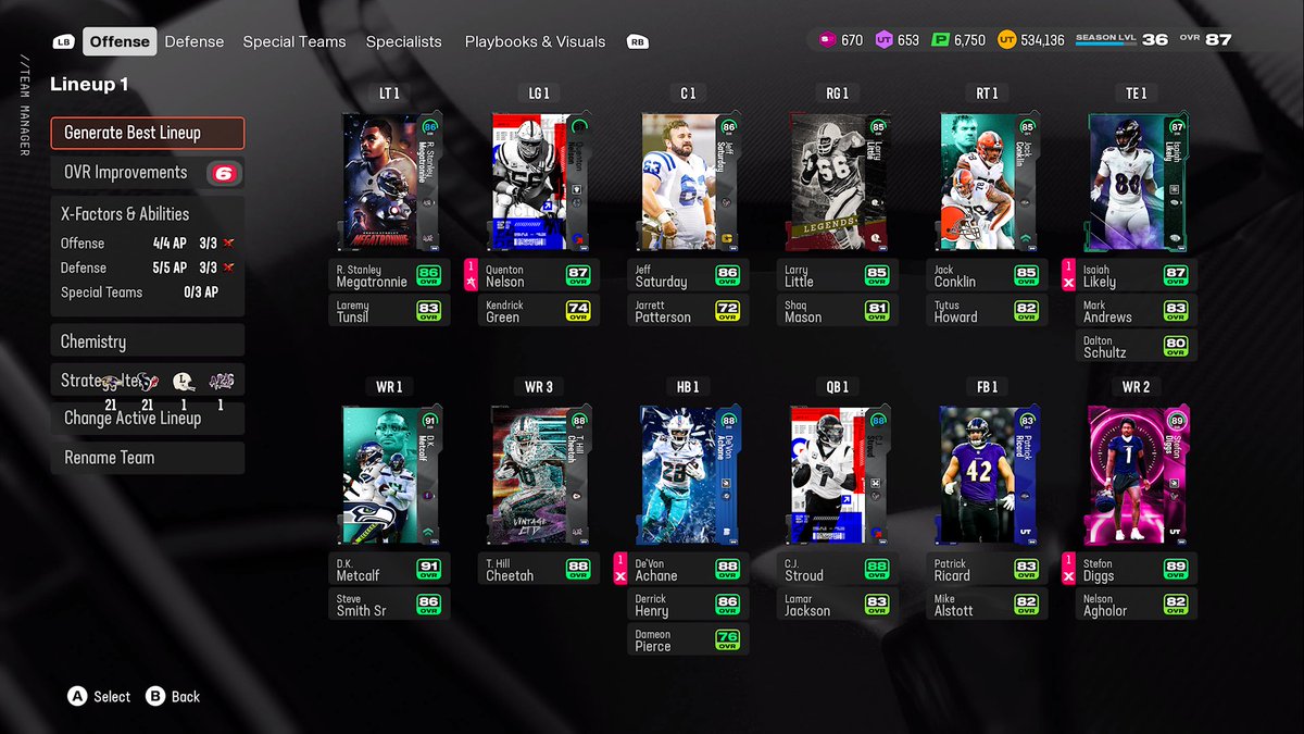 SERPgaming's tweet photo. Ravens/Texans #Madden25 #mut @EAMaddenNFL 🔥🚒 https://t.co/uCCN4G9Yhm