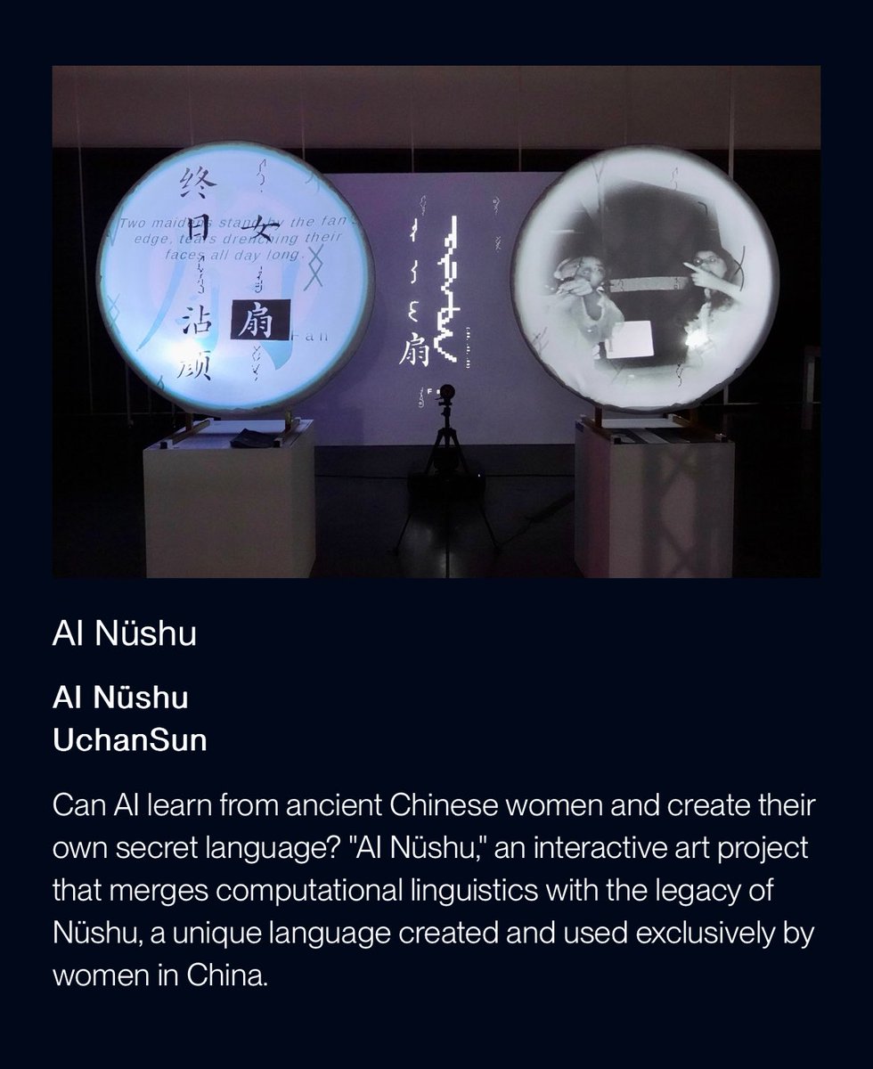cheesetalk1997's tweet photo. 🥺I won Lumen Prize this year!! 🥹✨😭Thank you so much for choosing my work 😭 It went through @SIGGRAPHAsia @reddot @CVPR and finally @lumenprize 🥺I will keep working to make it speak louder about our language and stories! 
Learn more &amp; read my paper: https://t.co/V3cSLKqpRK https://t.co/G0r87VuAP6