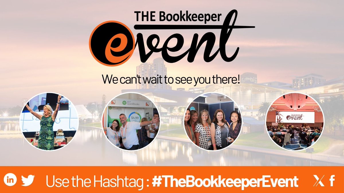 Heading to The Bookkeeper Event? Make sure you share your experiences with us! Use the hashtag #TheBookkeeperEvent to let us know your key takeaways, show us your social snaps with your business besties, and take us along for the journey 
We can't wait to see you there 🧡