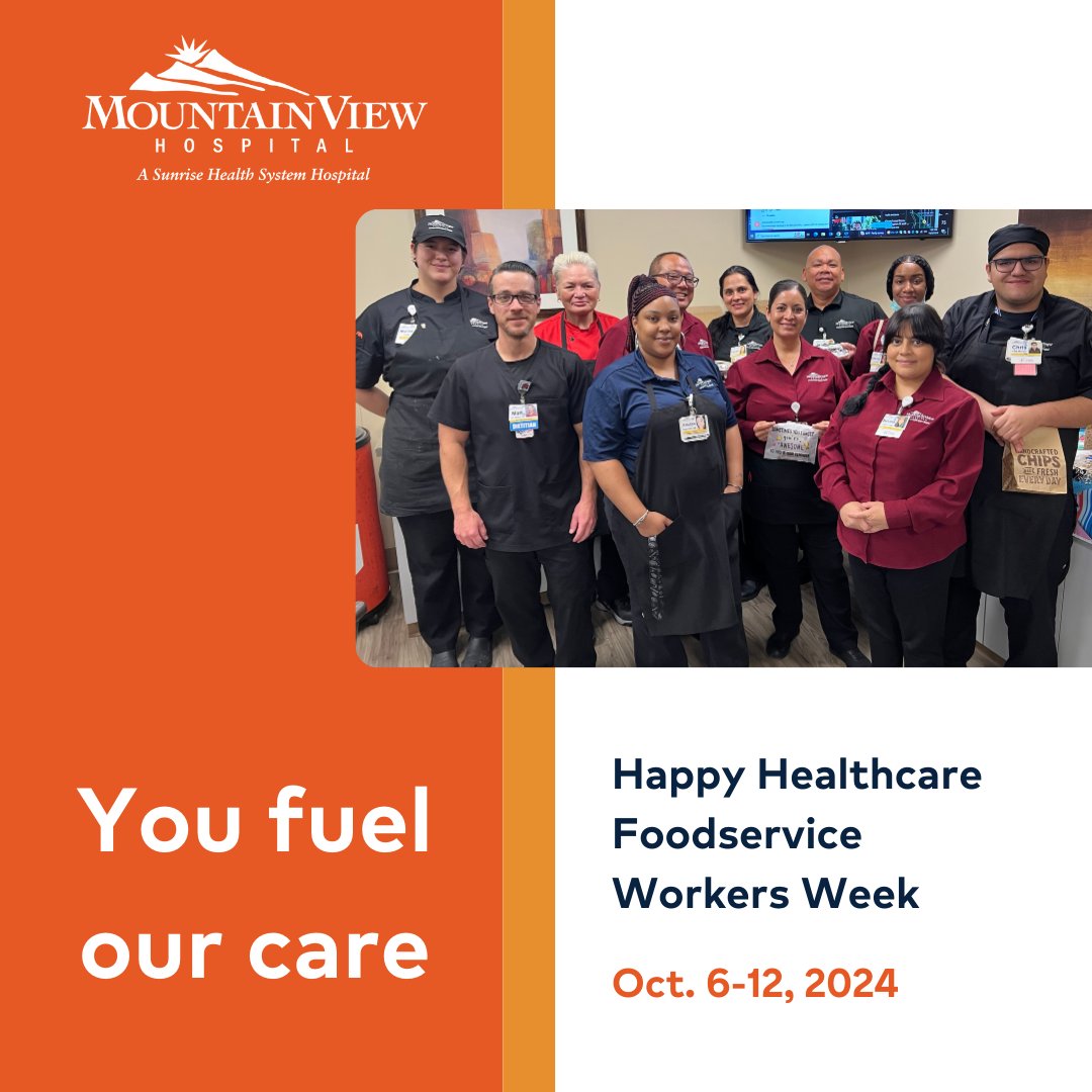 During National #HealthcareFoodserviceWorkersWeek, we join our larger <a href="/HCA/">HCA</a> Healthcare network in celebrating our talented food and nutrition services team members. Thank you for providing essential nutrition needed to help heal our patients and empower our colleagues.