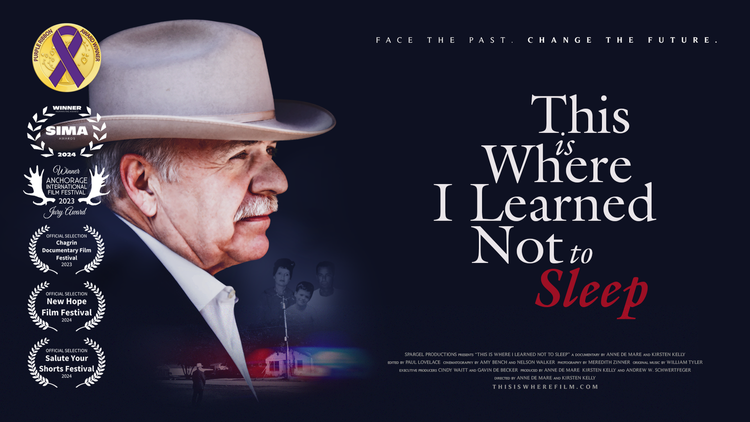 During DV Awareness Month, the film "This is Where I Learned Not to Sleep," will be available to watch at home.  The film’s powerful story inspires men to take action against domestic and family violence in communities around the country.  bit.ly/3BEnF4r