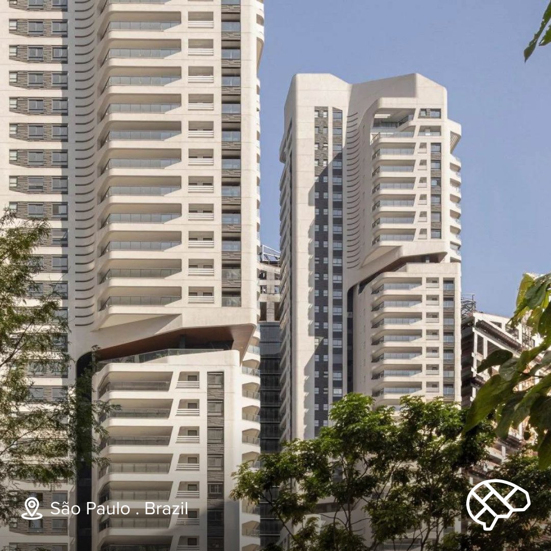 ThinkParametric's tweet image. UNStudio Creates Skyscrapers to &quot;Redefine Vertical Living&quot; in São Paulo.

Two buildings in São Paulo featuring a &quot;windmill-shaped&quot; floor design and environmental techniques have been constructed by the Dutch firm UNStudio.

#architecture #unstudio