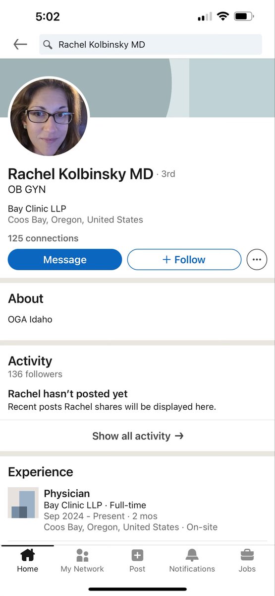 MelFromMA's tweet photo. @rx0rcist I just found out that Rachel is now the primary and soon to be only MD level OB provider in the area I live in. Any advice on how to make the community aware? https://t.co/mvIE5HhZvy