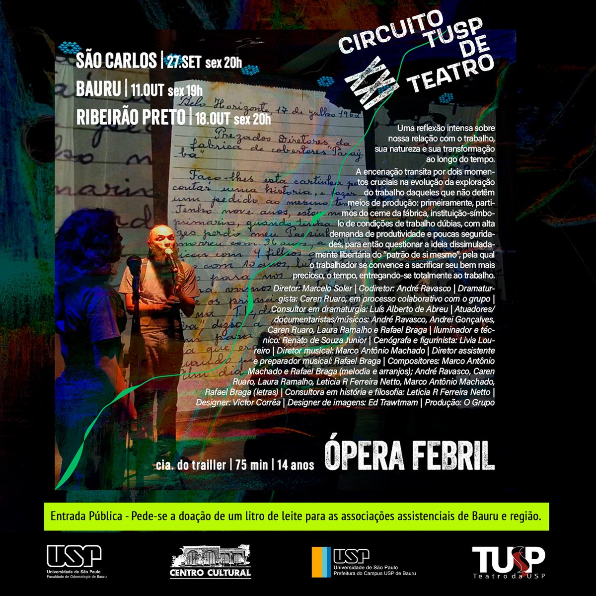 andreisjc's tweet image. divulgando o espetáculo pelo Grindr... as gay sempre acessam quando tem gente nova na cidade. hehe

São Carlos teve gente, vamos ver Bauru kkkkk

#teatro #tusp #circuitotusp #bauru