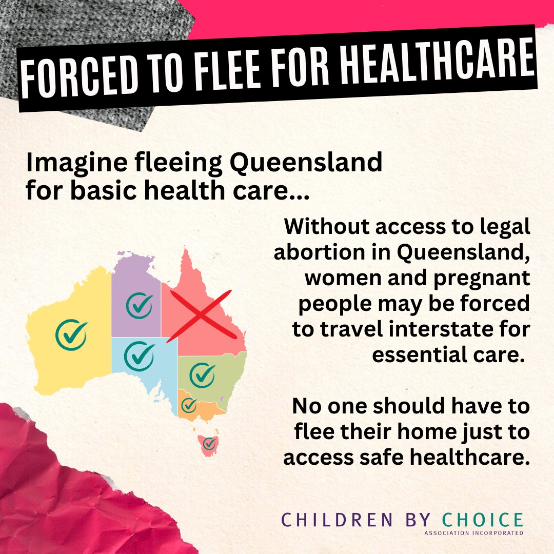 Abortion access must remain LEGAL, SAFE, ACCESSIBLE, and AFFORDABLE in Queensland. Everyone deserves the right to make informed decisions about their own bodies. Let's protect reproductive rights and ensure healthcare is available for all.
