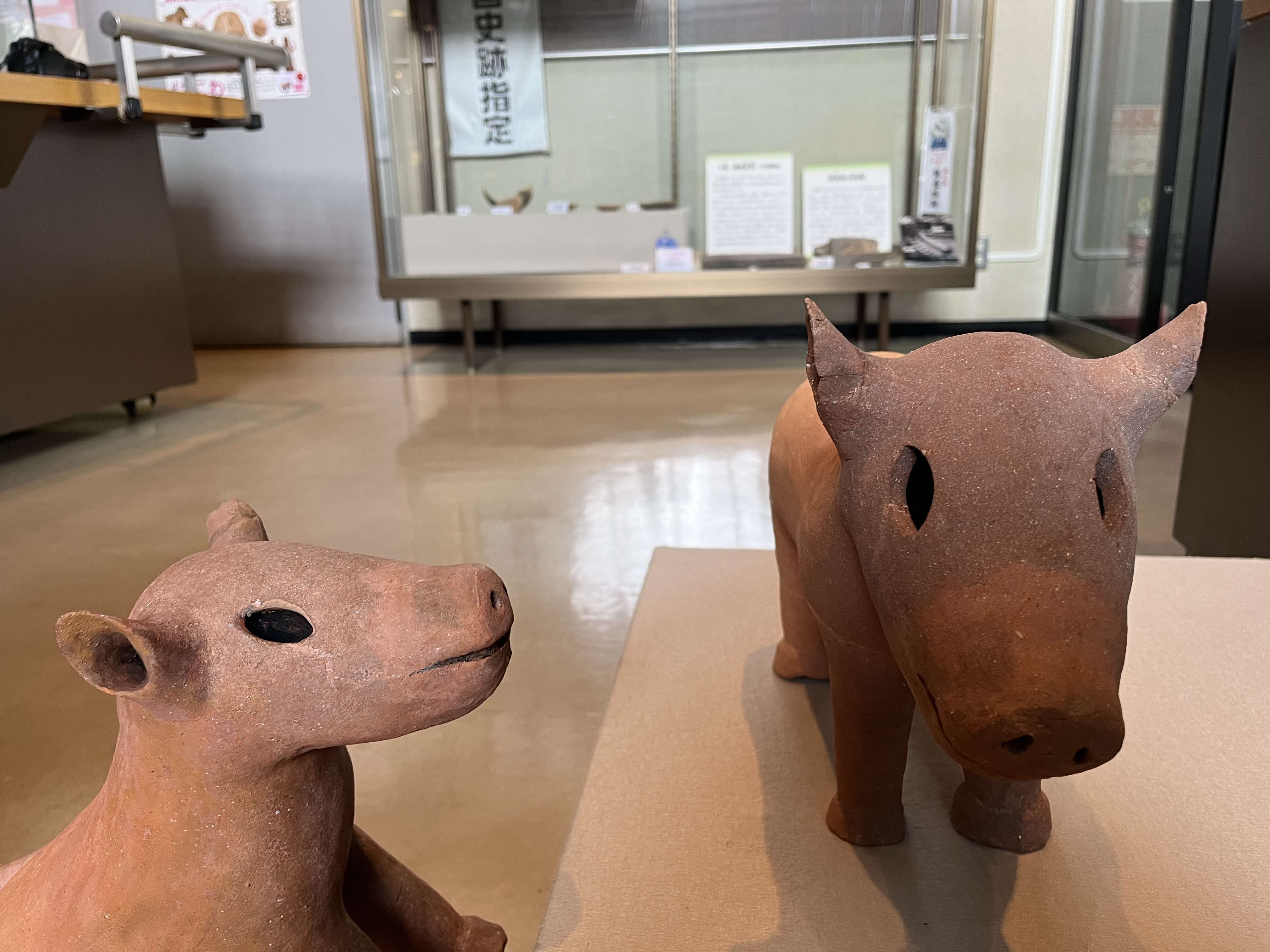 奢华的装饰品　　感受历史 有价值的股票 埴輪（はにわ）セット　ディスプレイ用置物 奢华的装饰品 感受历史 有价值的股票 埴輪（はにわ）セット