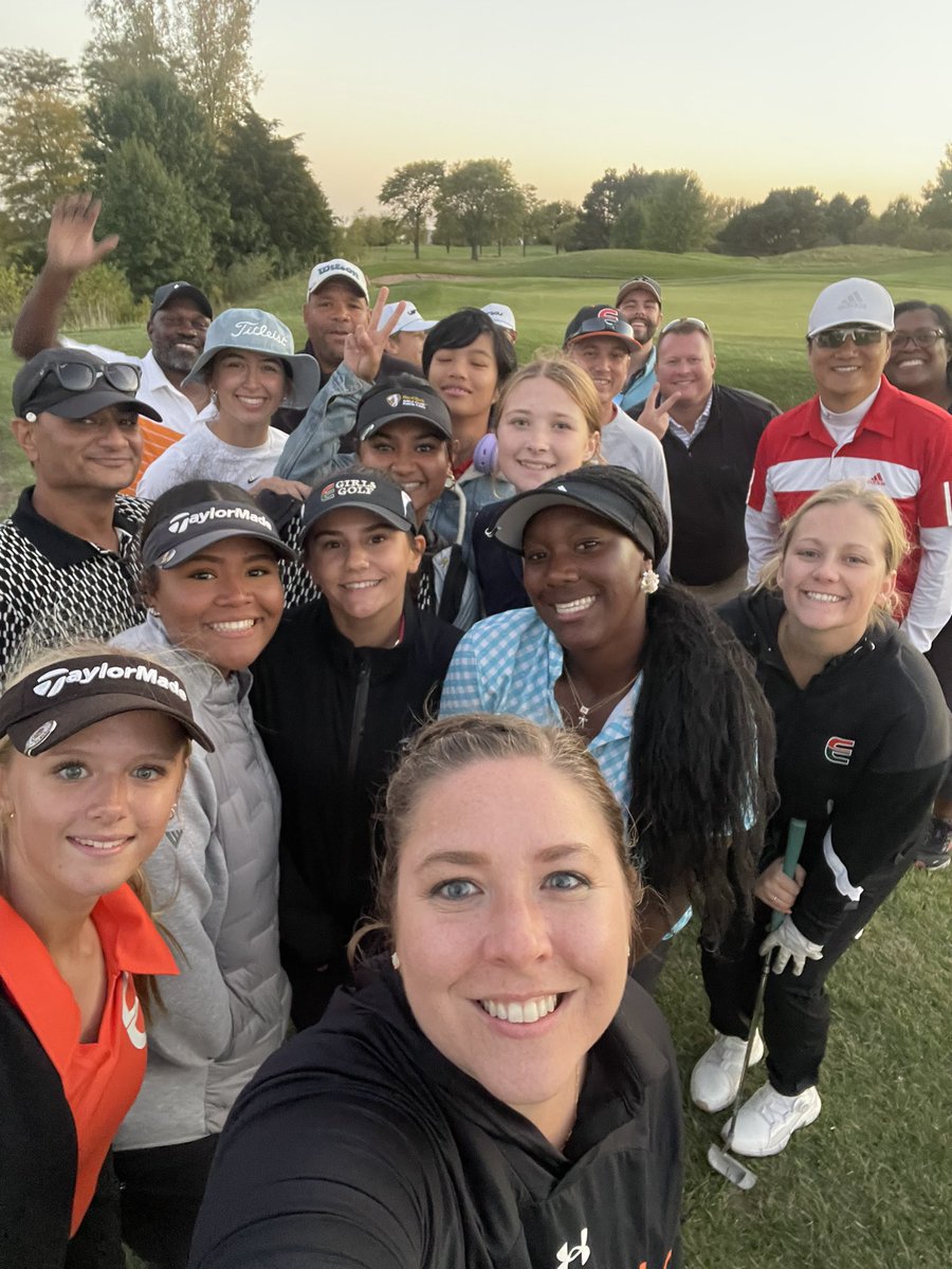 Today was the 1st Annual Family Fun Scramble with the Girls Golf Team! Thanks to all the parents  who came to compete WITH their daughter! We had a blast! ⛳️ <a href="/PEHS_Athletics/">PEHS Athletics</a> #TheRightPlace