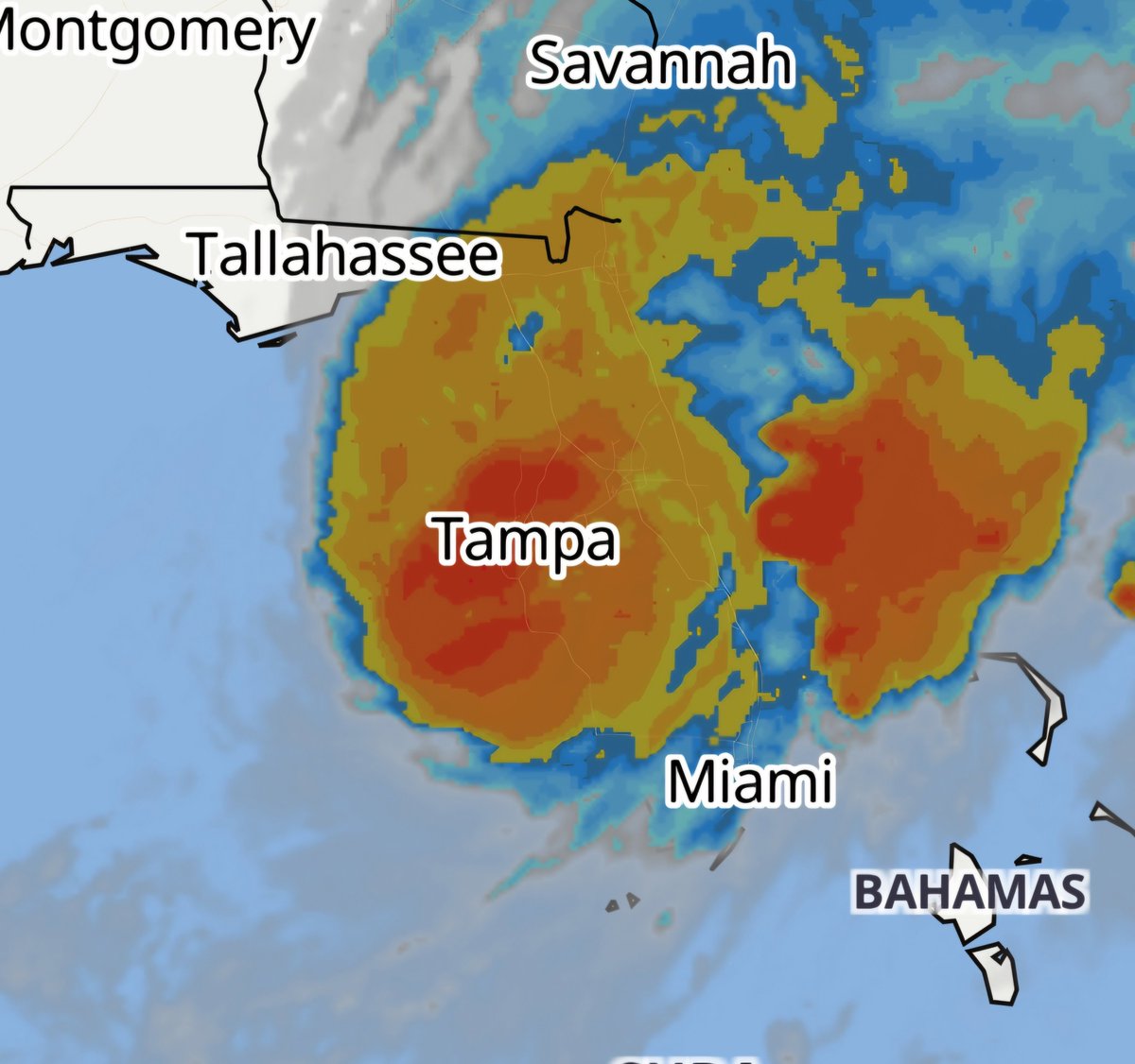 Pray for Florida 🙏 

No internet but power for now 😱