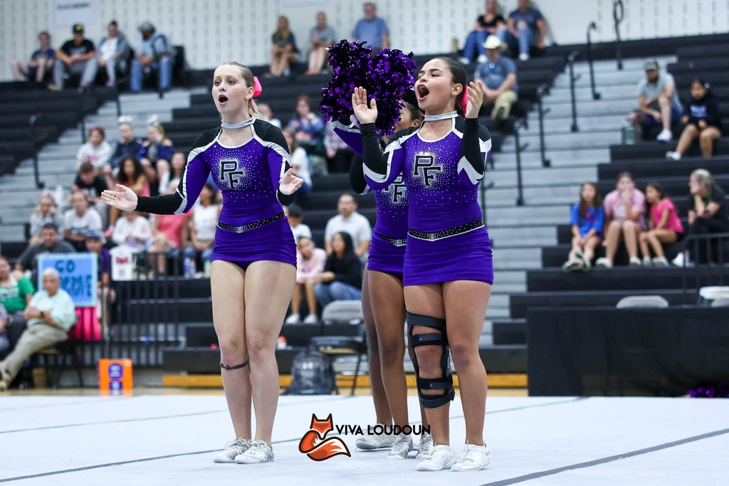 Oct. 5, 2024 - The Potomac Falls varsity cheer squad stood firm in the Dominion High School comp

Steve Prakope's gallery of great shots stands here: bit.ly/3YgVkdt

@the_pantherpit <a href="/pfhsathletics/">PFHS Athletics</a>

Get your shot at great cheer skills from our sponsor <a href="/LetsGoRaysVA/">THE STINGRAY ALLSTARS VIRGINIA</a>