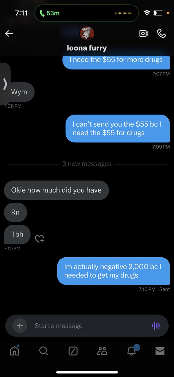 CoffinsInBloom's tweet photo. I’m so sorry but this is so hilarious. (I do not do drugs but I love trolling scammers.) https://t.co/eYEqXjnYE7