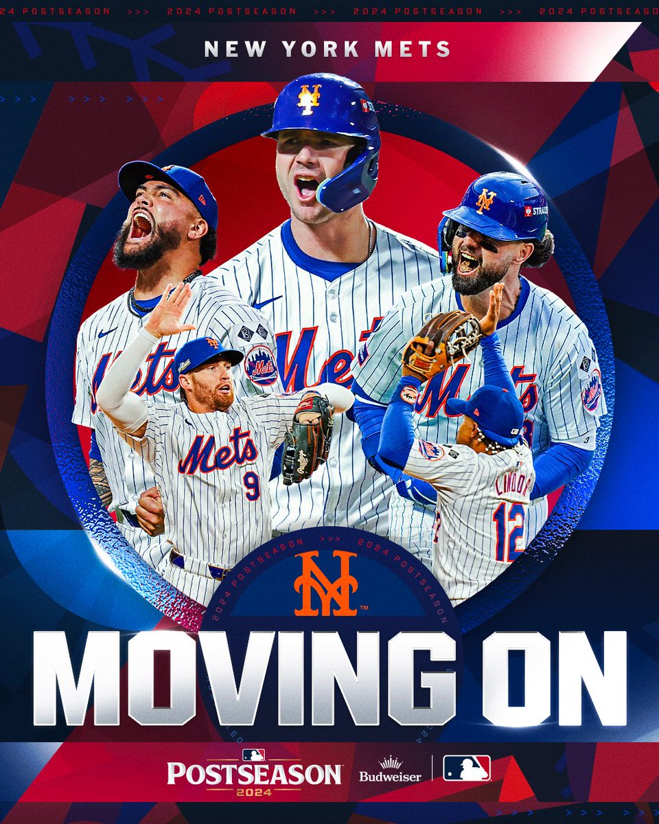 The <a href="/Mets/">New York Mets</a> are going to the #NLCS for the 9th time in franchise history! #CLINCHED