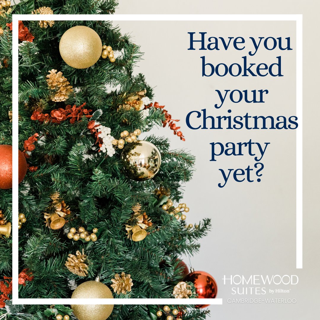 Thinking about Christmas yet? 🎄

We are!  Because we have the space you need for your corporate Christmas party! ⭐️

Call us today for more details and to ask about availability. 
☎️ 519.651.2888