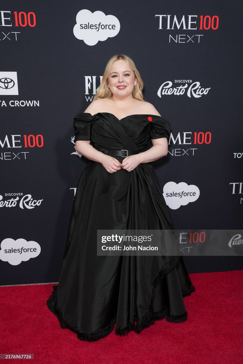 NoContxtBton's tweet image. Nicola Coughlan at the 2024 #Time100Next Gala