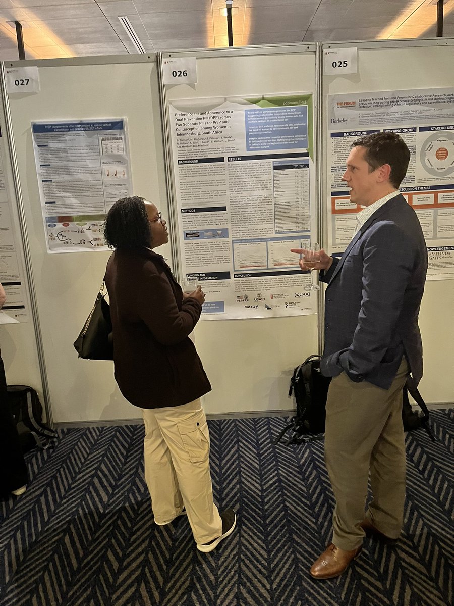 ivansegy47's tweet image. “40% of women prefer the dual prevention pill (DPP) compared to taking PrEP and COCs separately suggesting a market for this product. Women who engaged in transactional sex and had multiple partners are more likely to prefer the DPP.” @Pop_Council’s B Zieman at #HIVR4P2024
