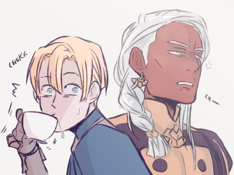 guessibetter's tweet photo. doodles where I played with dedue's hair! 😊💈✨ https://t.co/Pm5399KeNp