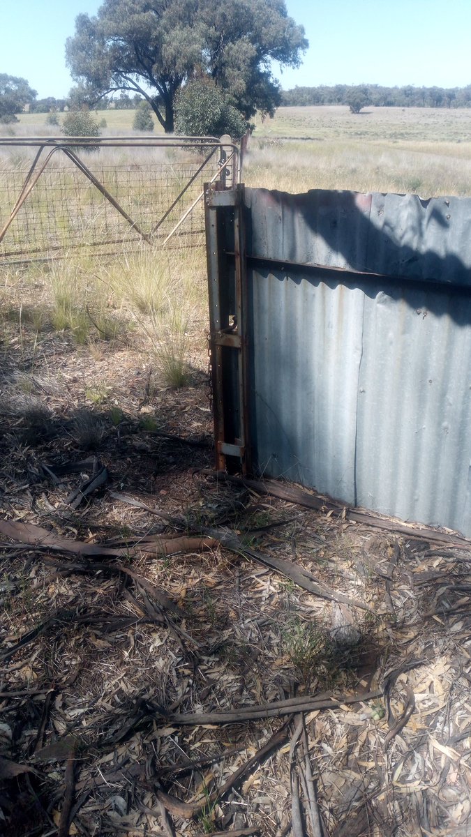 Old timers strainer post ,3 steels welded together,bloody love it !