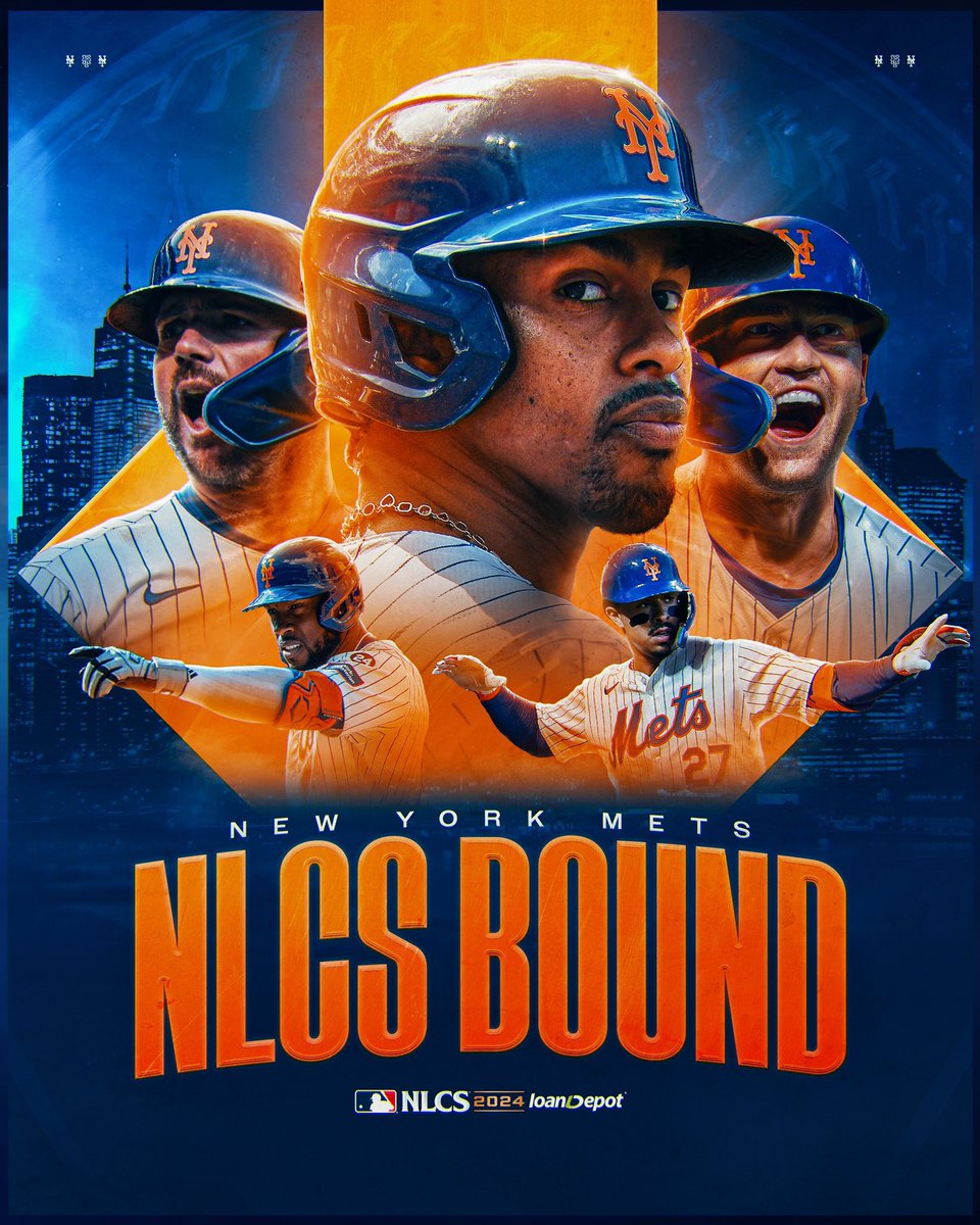 LETS GO METS! Off to the National League Championship series!!! #nymets
