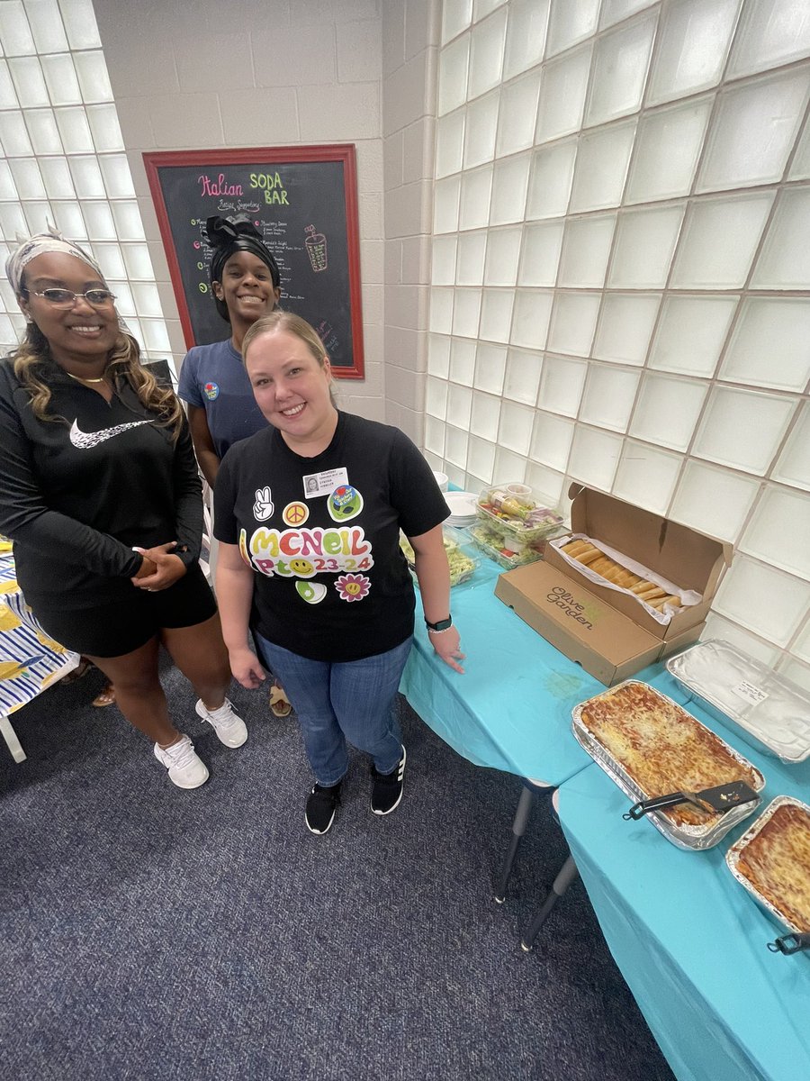 So incredibly thankful for our <a href="/McNeil_PTO/">McNeil PTO</a> for one awesome lunch, 🥗 🍝 and a super amazing Italian Soda bar! Thank you to your amazing support each and every day! #WeAreMcNeil #TeamMcKinney <a href="/McNeilElem/">McNeil Elementary</a>