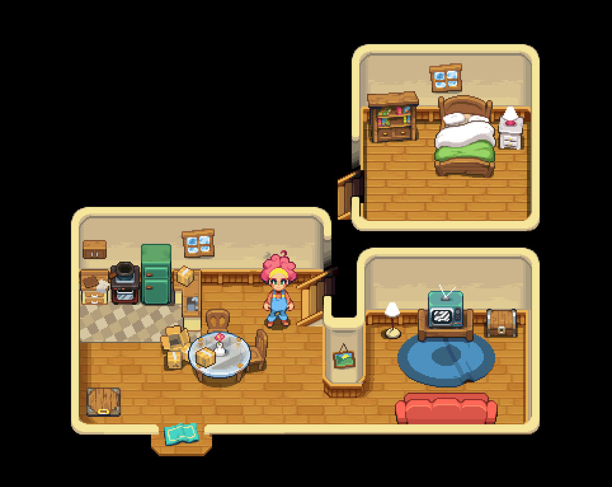 BRTNH's tweet photo. Late portfolio day 🎨 Hello!   
I'm André Bertanha aka BRTNH.  I make pixelart for games :)   

Business email and portfolio in my bio 
#pixelart #ドット絵 https://t.co/M6R38XqrA4