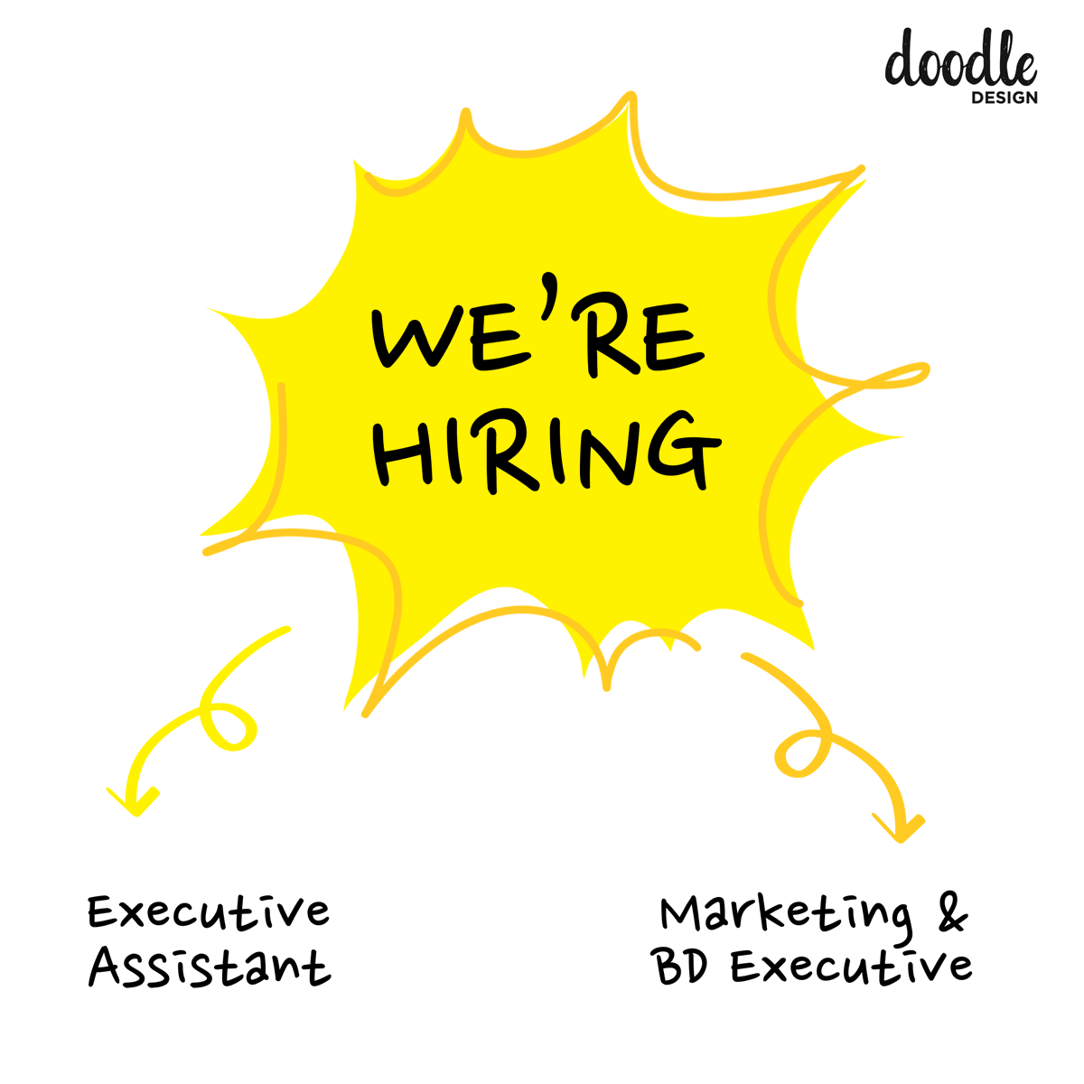 Doodlers wanted! 

Executive Assistant: 
doodledesign.co/blog/executive…

Marketing and BD Executive:
doodledesign.co/blog/business-…

Doodle is currently seeking like-minded members to join our designer, maker and creative team.