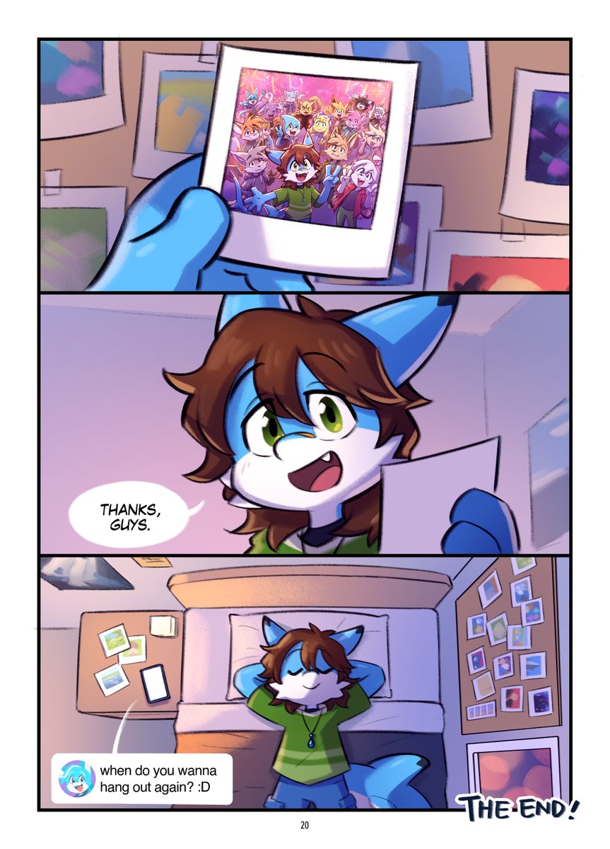 The conclusion to Shark out of Water; thank you all very much for reading my graphic novel with art by <a href="/efi_arts/">🌊 efi 에피</a>!

And as always, check out my website for translations in over 20 languages #furryart #comic