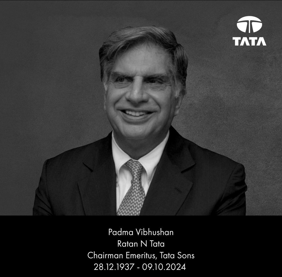 stripathi0001's tweet photo. You will be missed but at our hearts you will always inspire us❣️

यूं ही नहीं कोई रतन टाटा बन जाता..

#RatanTata #Goodbye #king #OmShanti https://t.co/EiJDWS2vBN