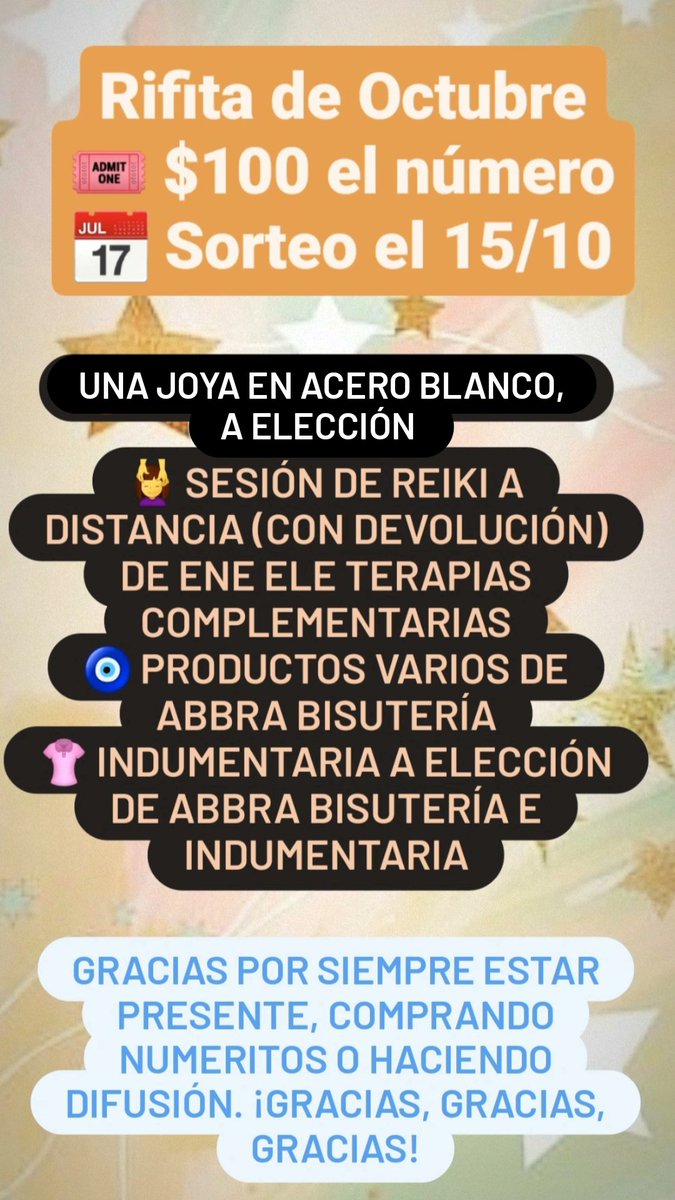 Me quedan poquitos🥰
Se sortea el martes que viene. 
Gracias por compartir y/o participar. Quizás muchos estén hartos de ver mis rifas pero son un poco de oxígeno