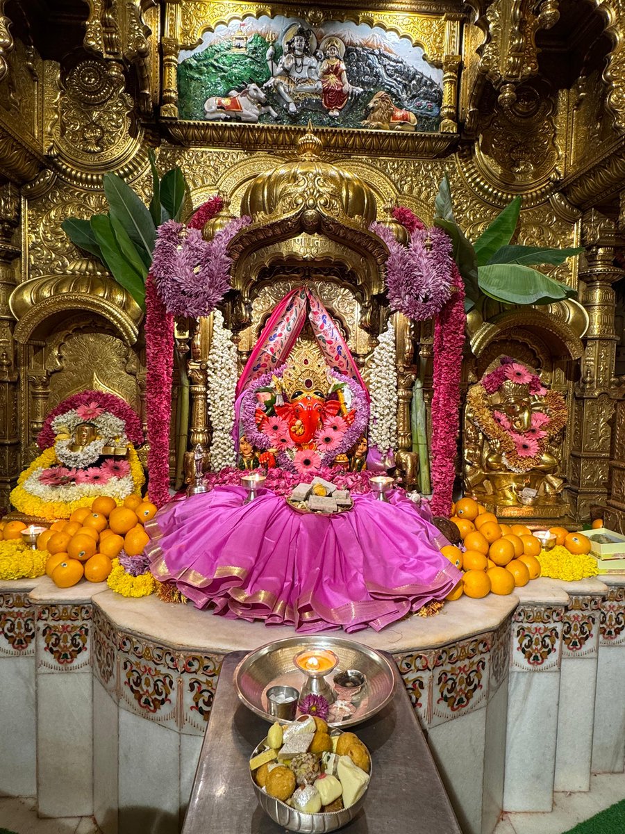 Shree Siddhivinayak Ganapati Temple Trust tweet media