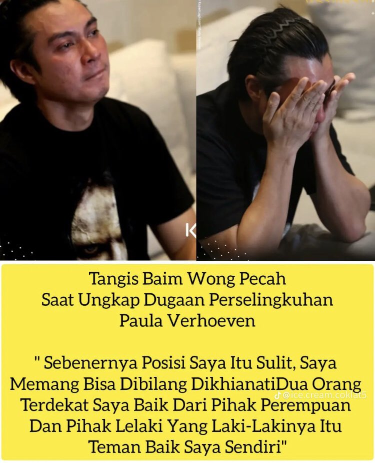 revarius26's tweet photo. klarifikasi !!

paula selingkuh sm temen deket baim wong? https://t.co/0jyOYrXT9q