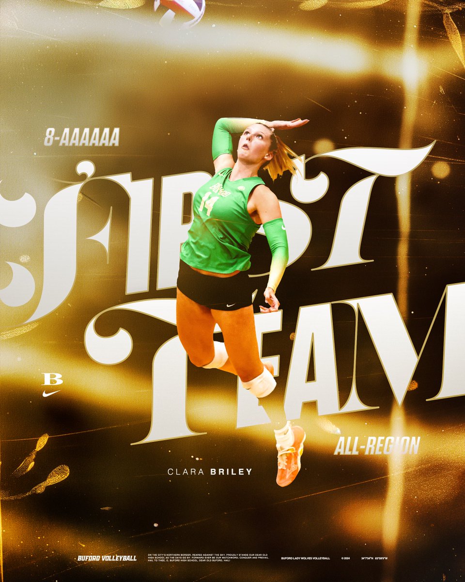 First Team All-Region 🤝 <a href="/BrileyClara/">Clara Briley</a> 

#StayHungryStayHumble | #BWOD