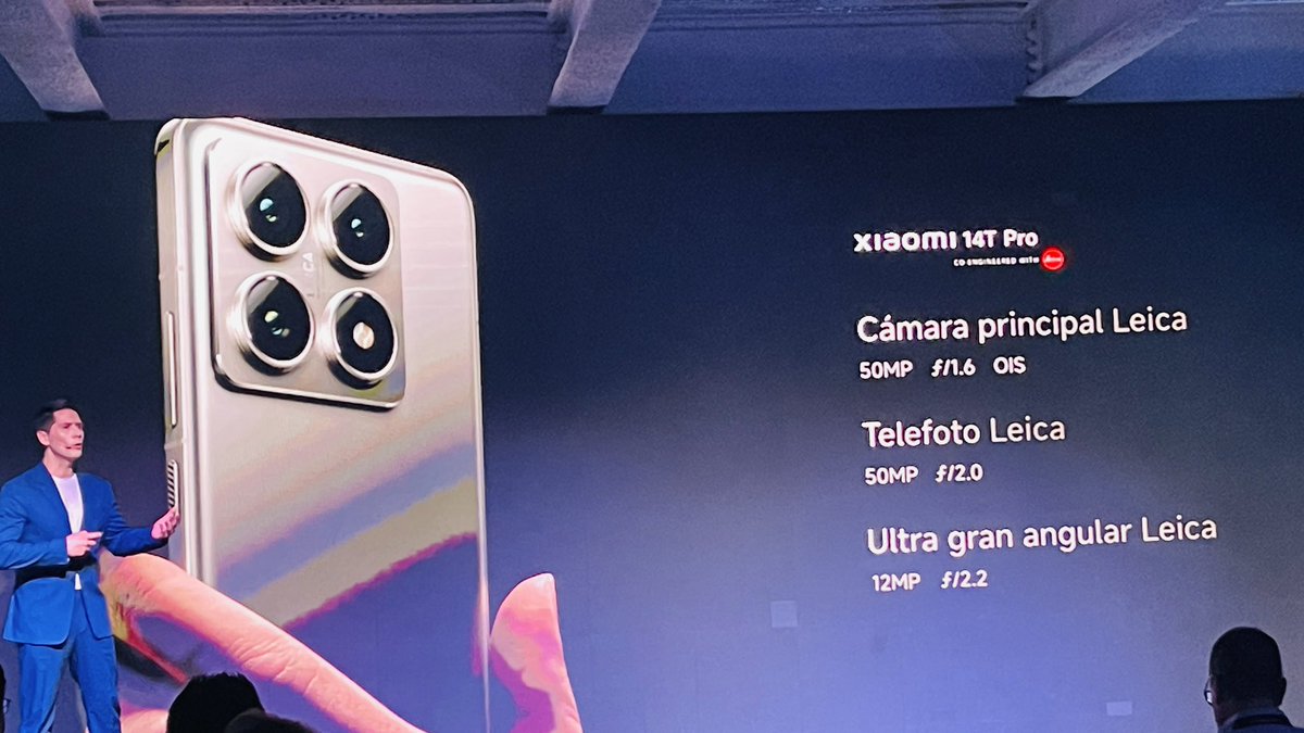 MauricioJaramil's tweet photo. Hoy, @XiaomiColombia presenta su Serie 14T, con los 'smartphones' 14T y 14T Pro. Ambos cuentan con tecnología óptica creada en colaboración con la legendaria Leica. "Fotografía 'flagship' para la gama media-alta. #Xiaomi14T #Xiaomi14TLeica https://t.co/JObveJ4ndy