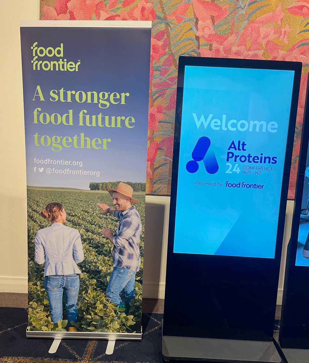 Excited to learn about the future of alternative proteins today #altproteins24 🌱