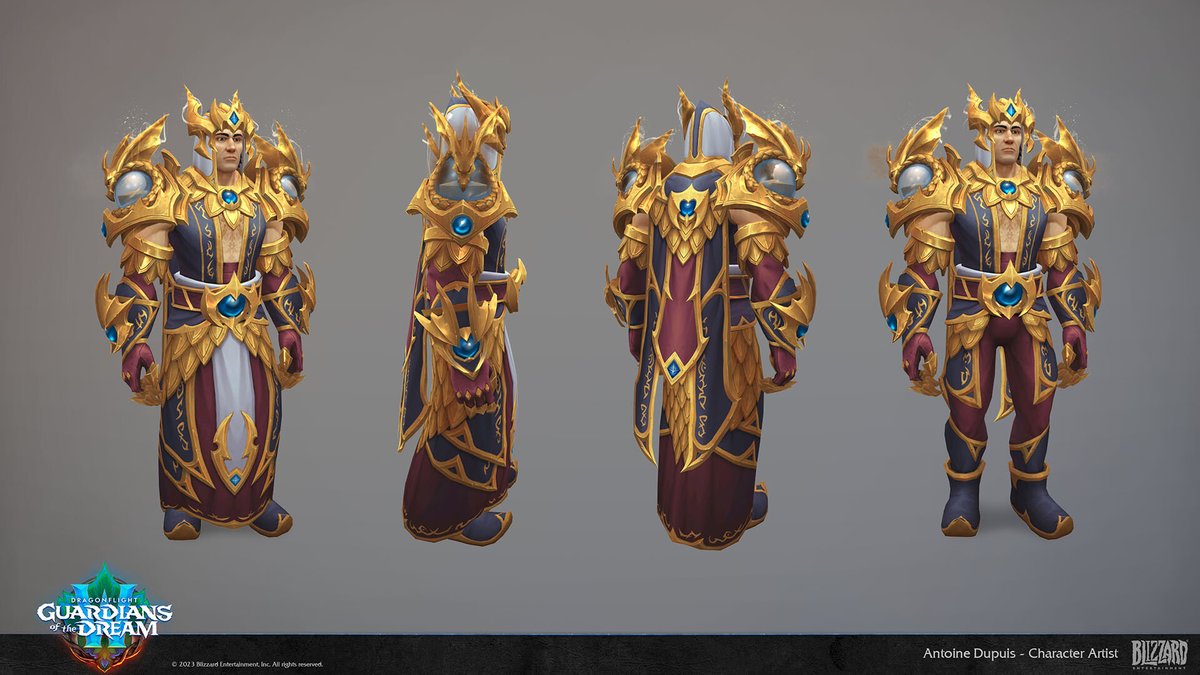 GravityBwlast's tweet photo. Heyo #PortfolioDay 
I'm Antoine and I've been working as a Character Artist in video games for the past 8 years, and in the WoW team for the past 2 years. Here are some of the stuff I did for it! (beetle concept by @/DaveGrecoArt) https://t.co/tWmntXqIAi