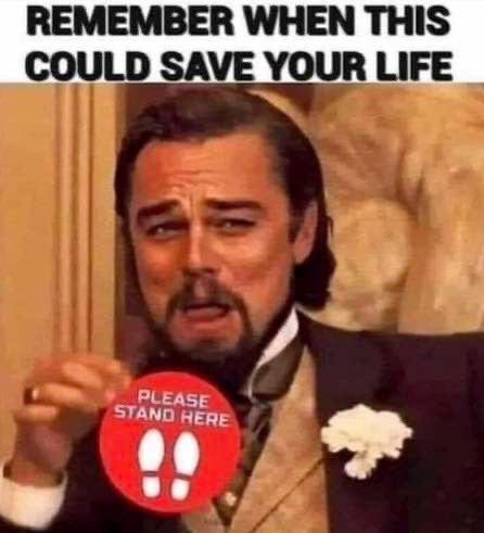 I got into plenty of supermarket fights for refusing to stand on those ridiculous signs. And every single one was worth it.