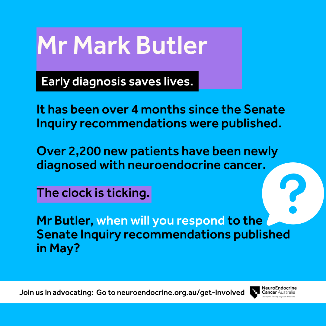 NECancerAus's tweet photo. Earlier diagnosis saves lives. The latest AIHW statistics are proof. Implementation of the #SenateInquiry recommendations will save lives @mark_butler_mp @AlboMP
Note: These statistics include an average of all neuroendocrine cancers, regardless of stage and grade. https://t.co/qAlruYmLy7