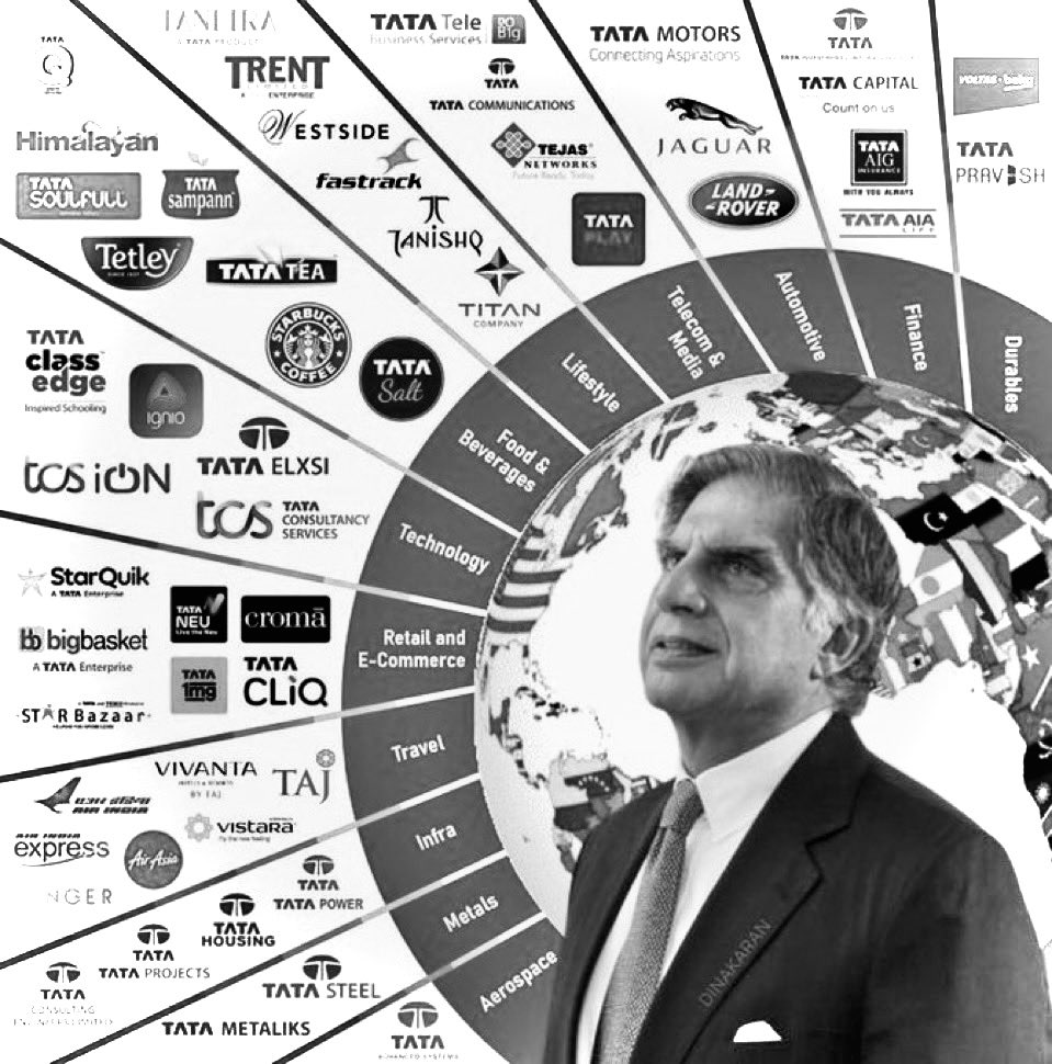 A true legend, an icon, and an inspiration to millions. We mourn the loss of a visionary leader and philanthropist, Mr. Ratan Tata, whose kindness, compassion, commitment, and unparalleled contributions to India and the world will be remembered forever. #RIPRatanTata