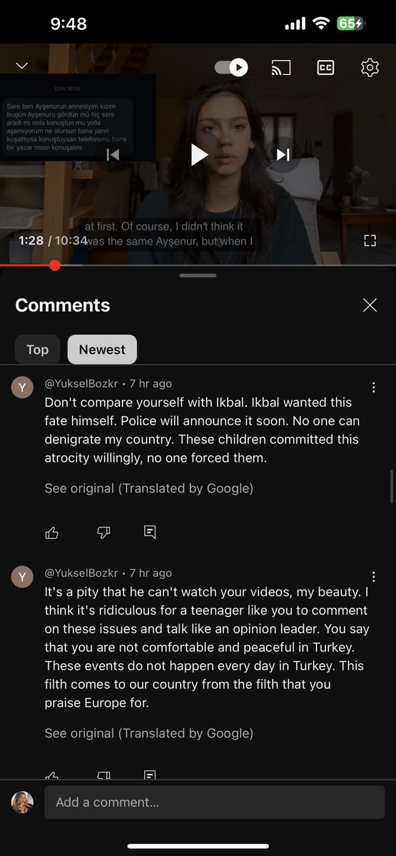 antalyamiller's tweet image. Turkish men are fucking blaming Ikbal for what happened what the actual fuck???? The men in that country need psychological treatment ASAP. May Allah protect all the girls in Turkiye. #TurkishWomanAreInDanger #TurkishWomanNeedHelp #TurkiyedeKatliamVar #turkiyedekadınsoykırımıvar