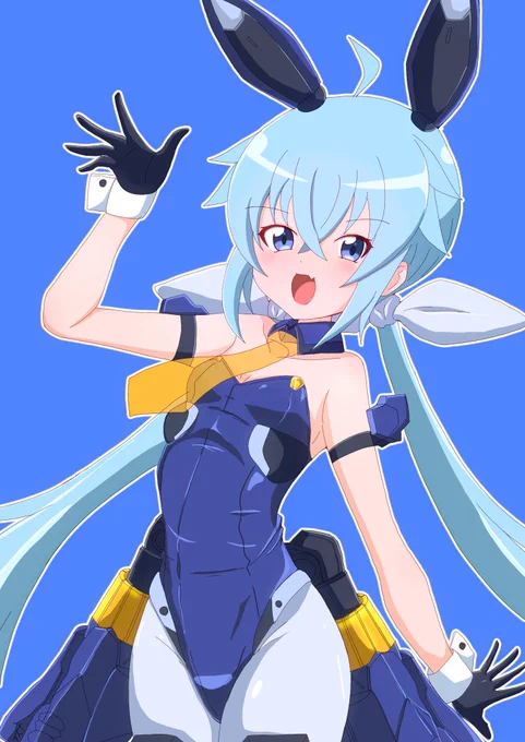 #うちのこくっそかわいいあぁ〜可愛いぞぉバニスチちゃん 