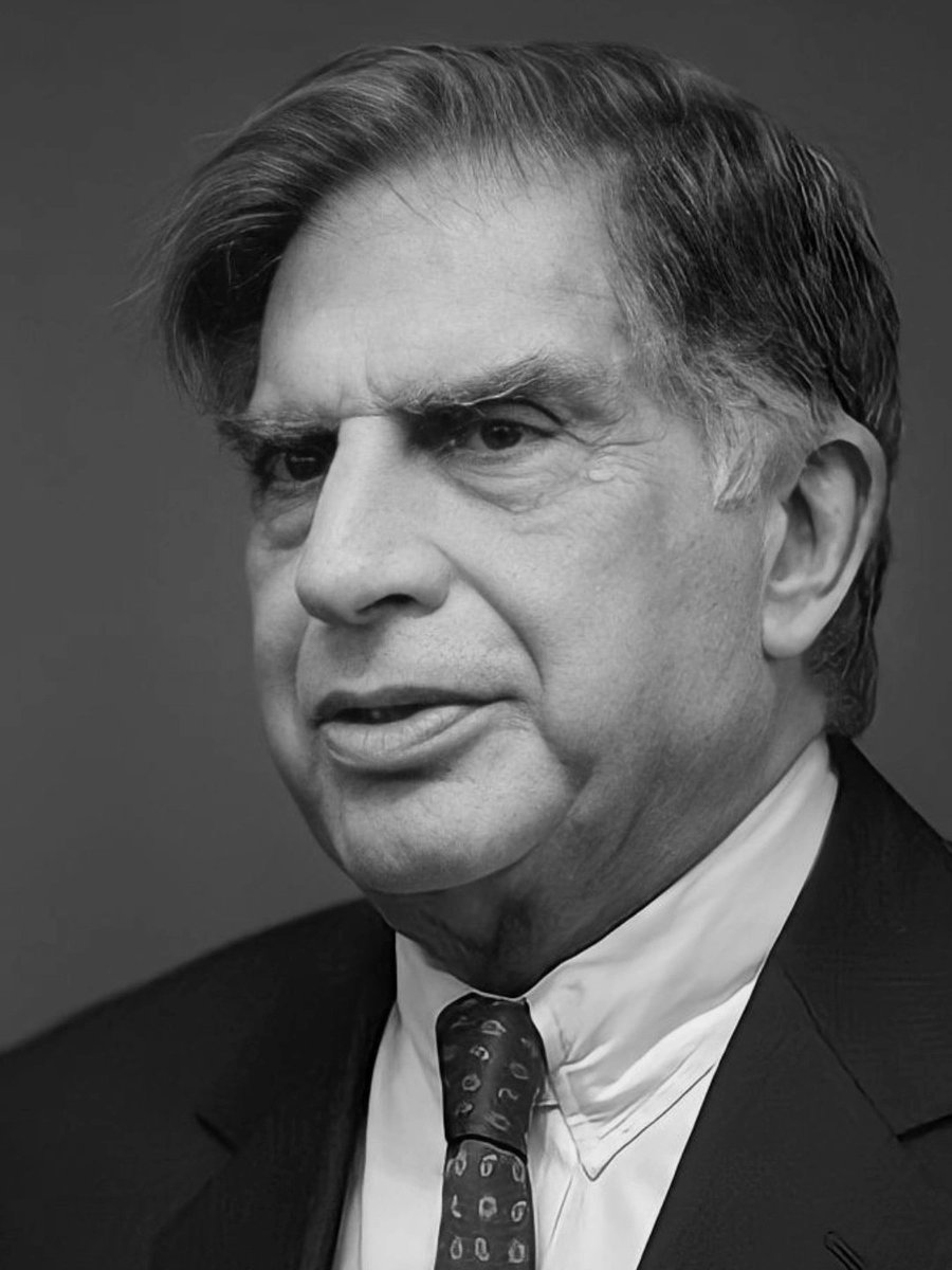 stmpv_'s tweet photo. India has lost a great visionary  with the passing of Ratan Tata Ji. His legacy of compassion, leadership, and innovation will continue to inspire generations. Thank you for shaping a better future for all. #RatanTata #LegendsNeverDie https://t.co/BD6wUL1etD
