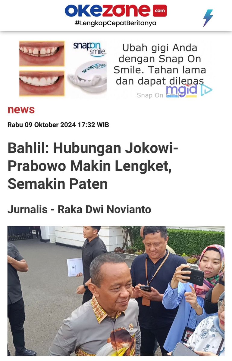 Setuju dgn 10thnJOKOWI PRABOWOlanjutkan, semua orang memiliki kesempatan cerah, kita saling bersinergi dlm menciptakan atmosfir yg mendorong bakat.

Kebaikan Kadang Tak Terlihat