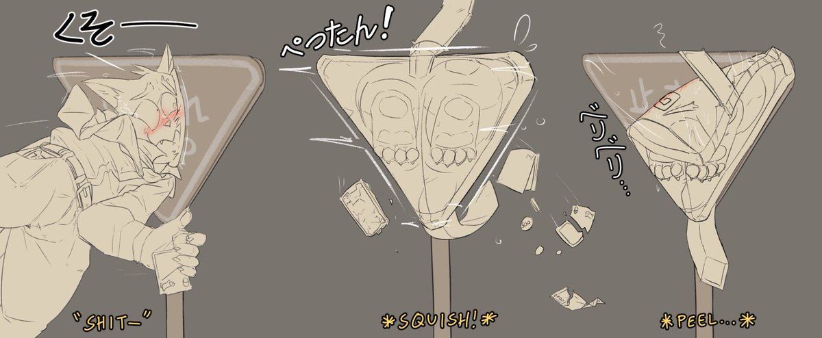 MalletspaceAD's tweet photo. Stupid idea I had after seeing all the stop signs in Japan (WIP) https://t.co/vHCGLG3VTF