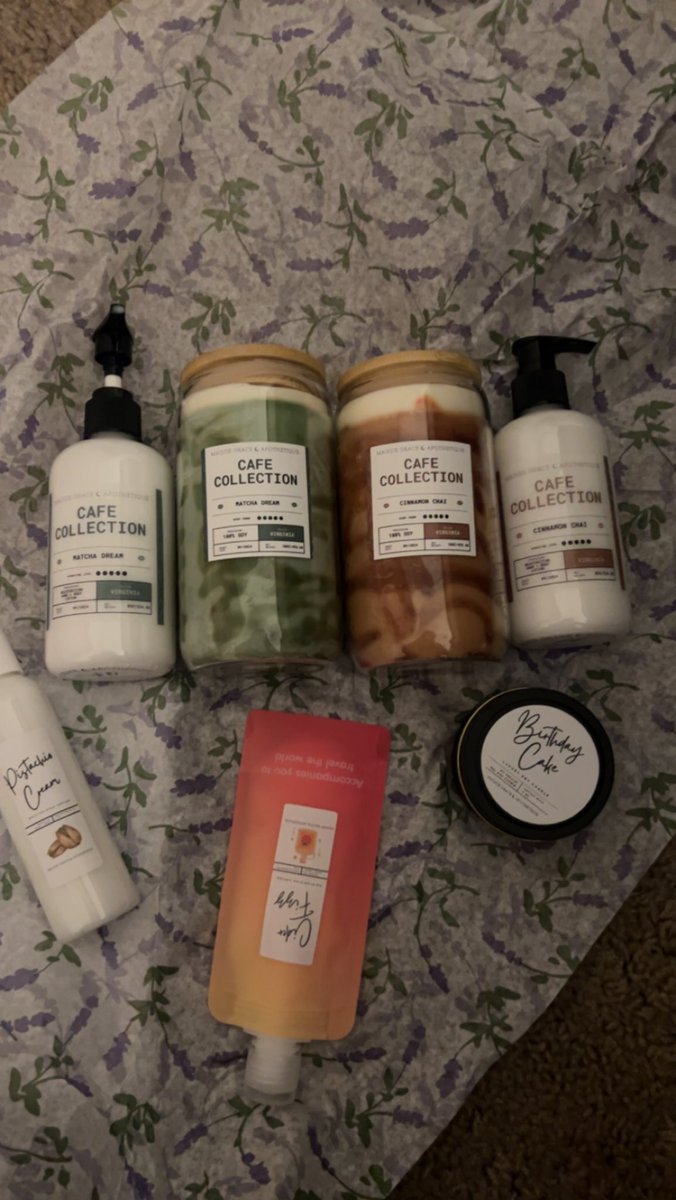 New products from <a href="/MGApothetique/">maggie grace apothetique</a> and some freebies they included🥳🥳 very happy customers over here🥰