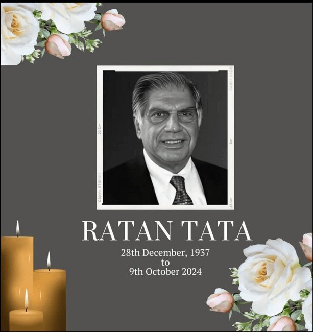 riturk99's tweet photo. Legend never die 💐🇮🇳
#RatanTataPassedAway https://t.co/irsxNWXgYF