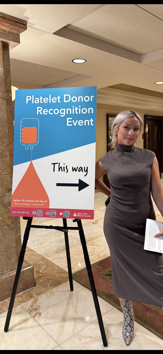 MrsBPetrone's tweet photo. Wonderful night with @NYBloodCenter thanking these amazing platelets donors! 70% of our population CAN donate, but only 2% actually do. #donateblood and bring a friend!! https://t.co/hWX1O6l4c1
