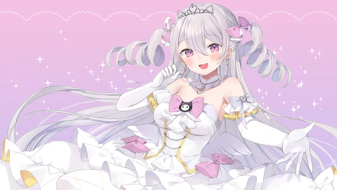【work】鳳玲天々様(#hourei_1010)#あくあ色ぱれっと 歌ってみた動画イラストを担当させていただきました! 