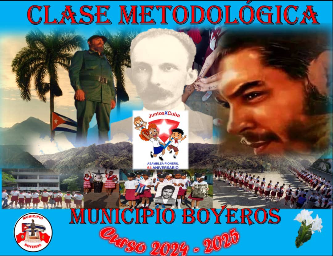 PBoyeros's tweet photo. Así damos por concluida la clase metodología de boyeros #CubaMined #OPJMCuba #OPJM  #ujc #UJC #DGEBoyeros #CubaEduca https://t.co/YXWUqJ0tIY