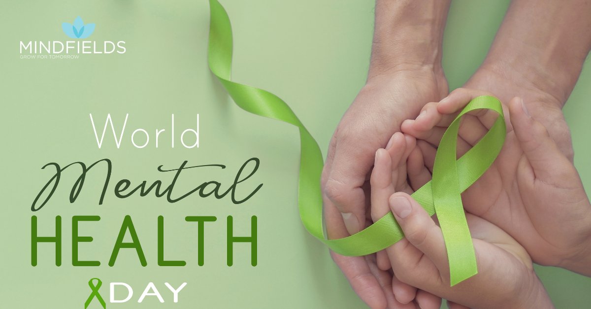 Today is #WorldMentalHealthDay, and it's an important reminder for all of us to pause, reflect, and prioritize our well-being.
 
At #Mindfields, we believe mental health matters as much as physical. Let's support each other, every day. 

#MentalWellbeing #SupportEachOther